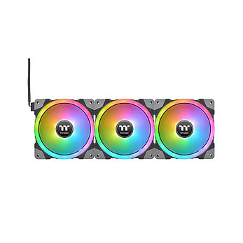 Кулер для компьютерного корпуса Thermaltake SWAFAN EX12 RGB PC Cooling Fan (3-Fan Pack), фото 4
