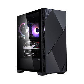 Компьютерный корпус Zalman Z3 ICEBERG BLACK без Б/П, фото 1
