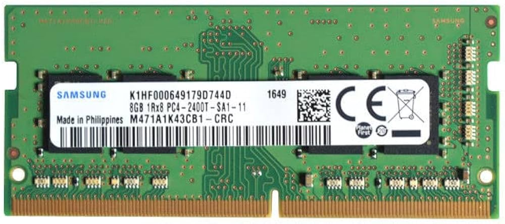 SO-DIMM DDR4 8Gb 2400Mhz Samsung M471A1K43CB1-CRC