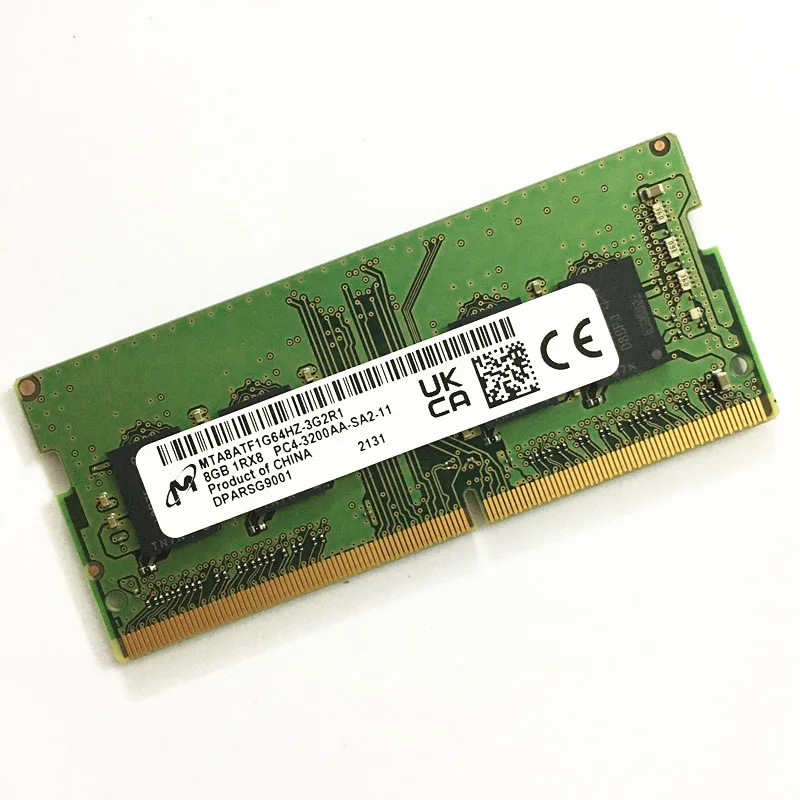 SO-DIMM DDR4 8Gb 3200Mhz Micron MTA8ATF1G64HZ-3G2R1