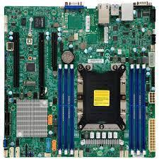 Серверная материнская плата SuperMicro X11SPM F Motherboard Single Socket P (LGA 3647) supported, CPU TDP