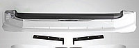 Накладка (губа) переднего бампера STYLE Land Cruiser Prado 2018-21 (Белый цвет)