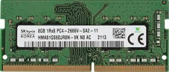 SO-DIMM 8Gb DDR4 2666Mhz Hynix HMA81GS6DJR8N-VK