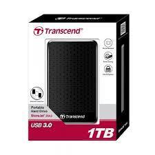 Внешний жесткий диск 2,5 1TB Transcend TS1TSJ25A3K