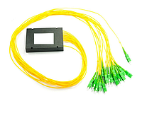 Делитель оптический планарный 1х16, КОРПУС, 2мм, 1м, SC/APC