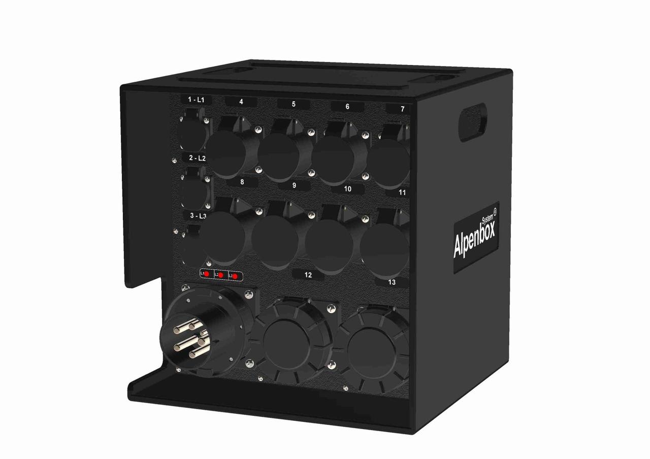 1070236 Black Распределительное устройство AlpenBox System 125Ампер