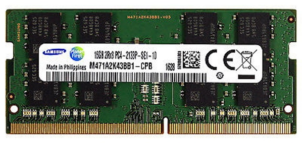 SO-DIMM DDR4 16Gb 2133Mhz Samsung M471A2K43BB1-CPB, фото 1