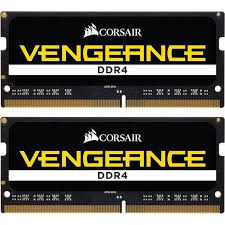 SO-DIMM DDR4 32Gb (2x16Gb) 2666Mhz Corsair Vengeance CMSX32GX4M2A2666C18, фото 1