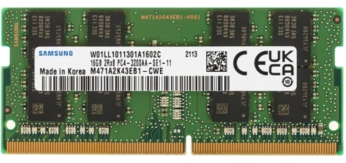 SO-DIMM DDR4 16Gb 3200Mhz Samsung M471A2K43EB1-CWE