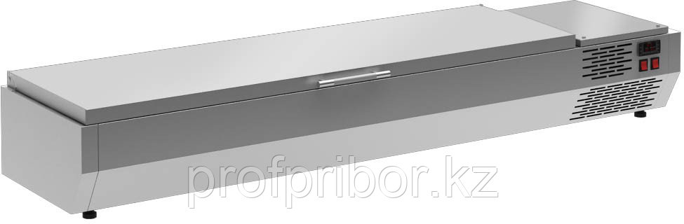 Тепловая витрина для ингредиентов Полюс A40 SH 1,0 с крышкой 0430