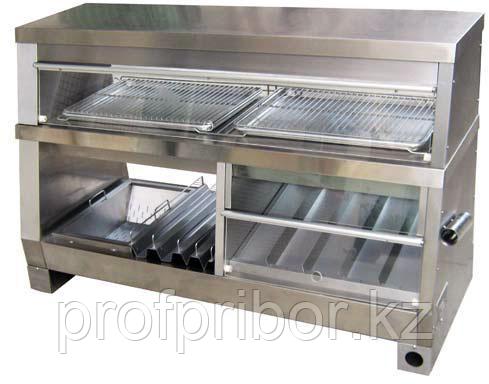 Витрина тепловая комбинированная с секцией для фри Kocateq DH150EWFF