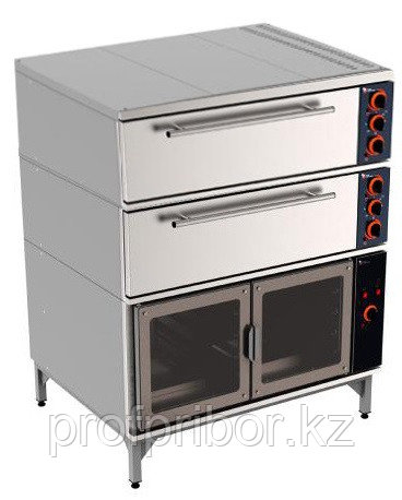 Печь хлебопекарная с расстоечной секцией Челябторгтехника ХПШ-2/Р1