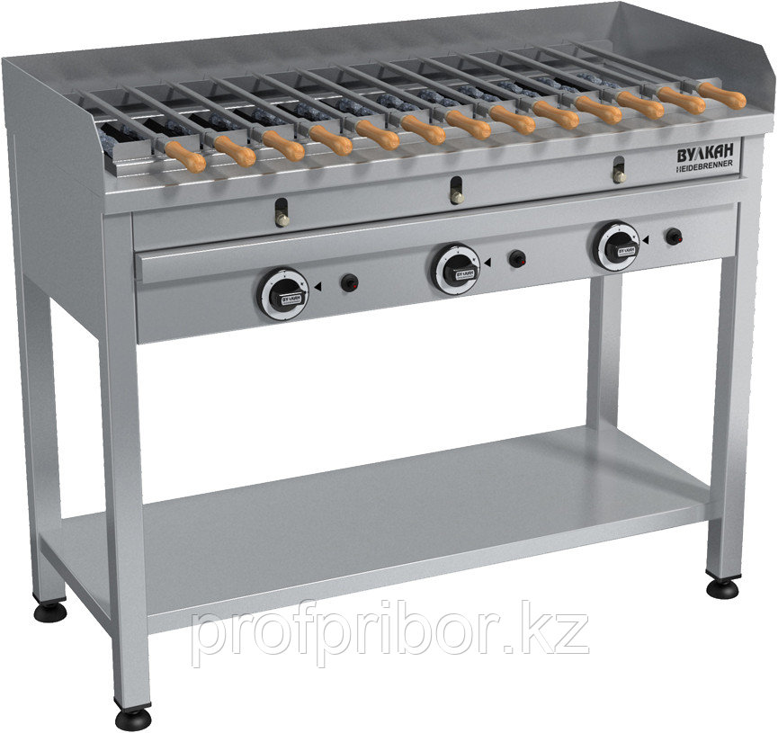 Гриль-шашлычница Вулкан BPD 03 Кастель 8010