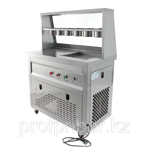 Фризер для жареного мороженого KCB-1F (контейнеры, стол для топпингов) Foodatlas