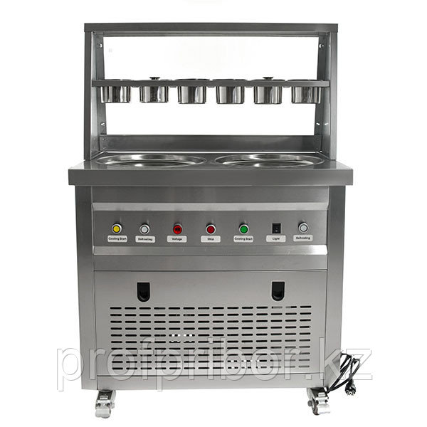 Фризер для жареного мороженого KCB-2Y (контейнеры, световой короб) Foodatlas