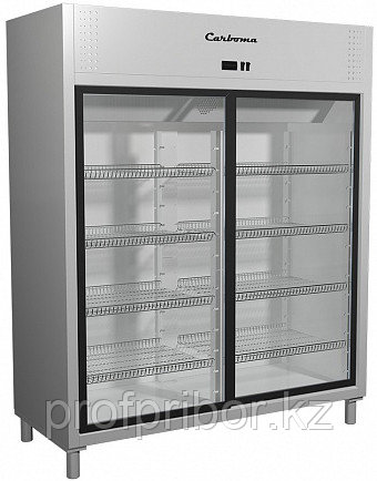 Холодильный шкаф Полюс R1400К (купе) Carboma Inox