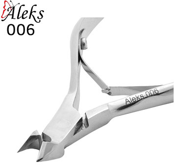 Aleks 006, кусачки-щипчики, лезвие 6 мм, длина 10 см, двойная пружина, 1 шт