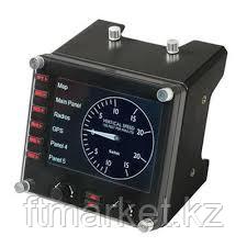 Logitech G Flight Instrument Panel ойын ұшу тренажерлеріне арналған контроллер (СКД дисплейі бар бақылау тақтасы, фото 1