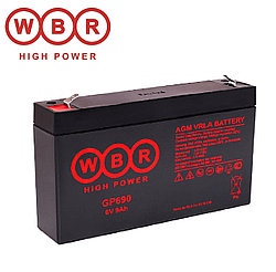 Аккумулятор WBR GP 690 (6В /9Ач) 151x34x100