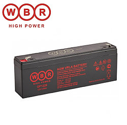 Аккумулятор WBR GP1226 F2 (12В /2.6Ач) 178x34x60