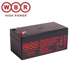 Аккумулятор WBR GP1233 F2 (12В /3.3Ач) 134x67x65