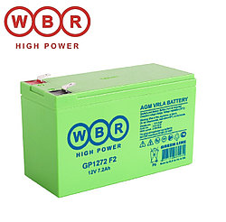 Аккумулятор WBR GP1272 F2 (12В /7.2Ач) 151x65x94