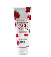 COSMO STRAWBERRY & RASPBERRY FACE SCRUB Скраб для лица 170ml