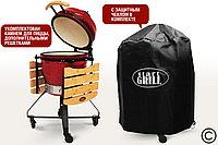 КЕРАМИЧЕСКИЙ ГРИЛЬ SG18 PRO 45 СМ / 18 ДЮЙМОВ (КРАСНЫЙ)