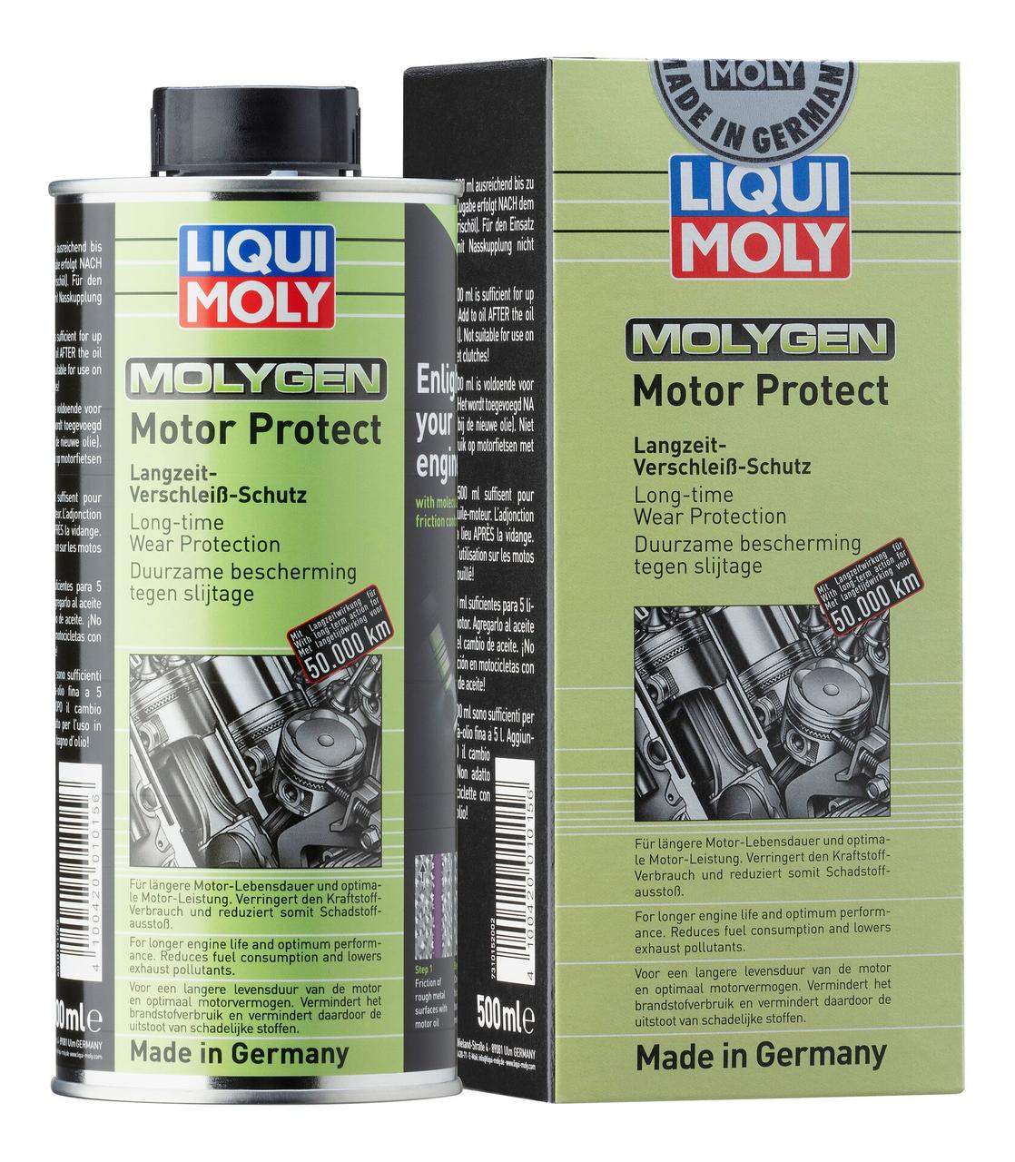 Molygen Motorprotect 1015 500 мл антифрикционная присадка в масло