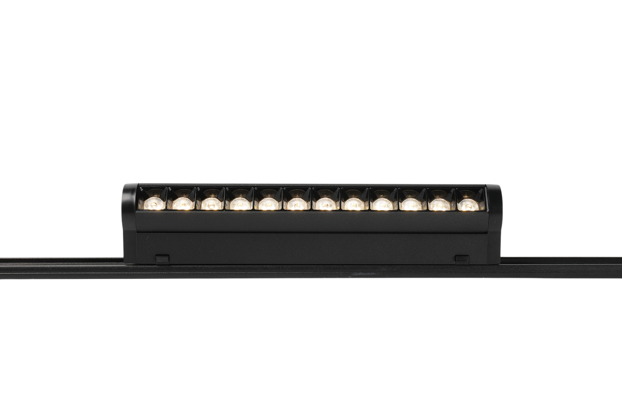 Св-к LED Magnetic Adjustable SLIM 12W 48V 4000K (Регулируемый) BLACK TRACK (TEKLED)