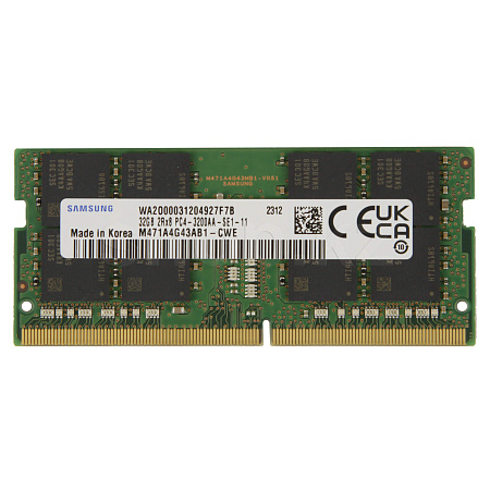 SO-DIMM DDR4 32GB 3200Mhz Samsung M471A4G43AB1-CWE