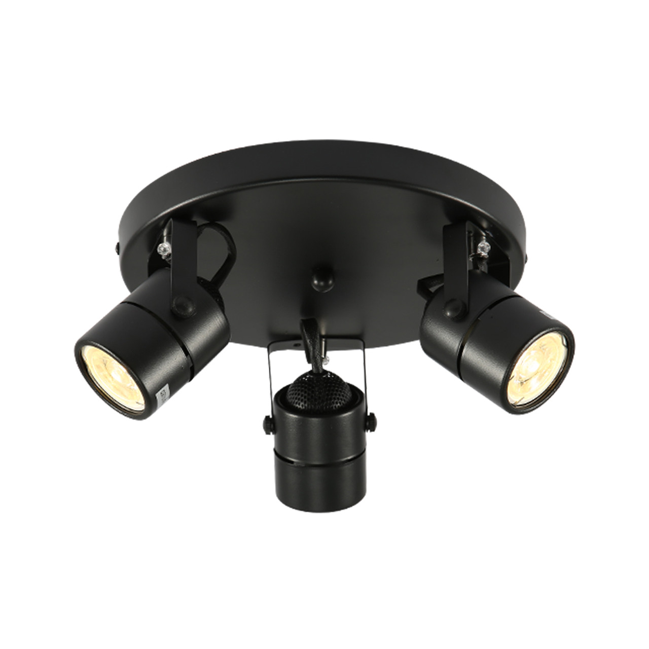 Свет-к SD21441/3 50W GU10x3 BLACK (TEKLED) 10шт