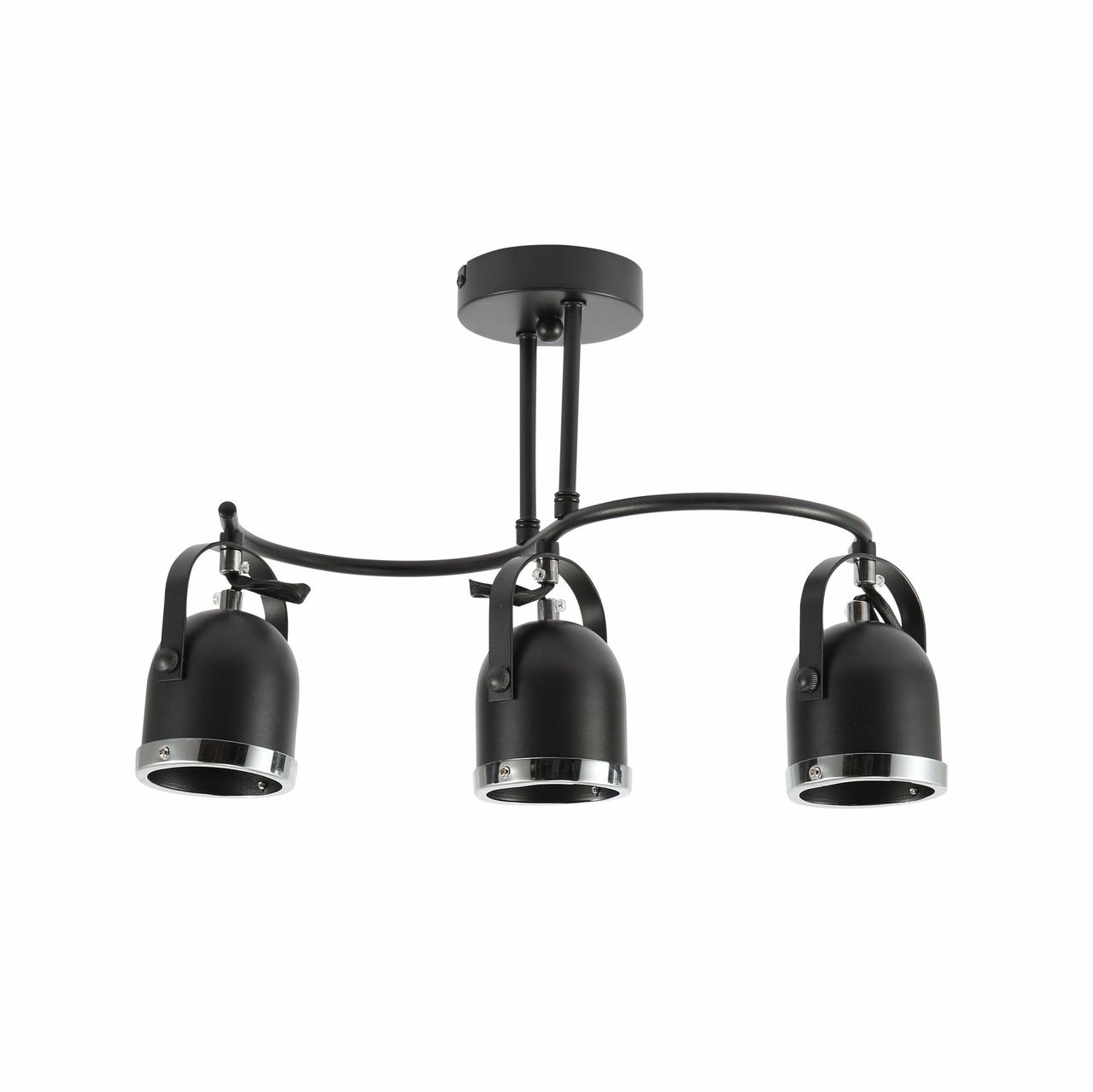 Свет-к SD21434/3 50W GU10x3 BLACK (TEKLEDL)10шт