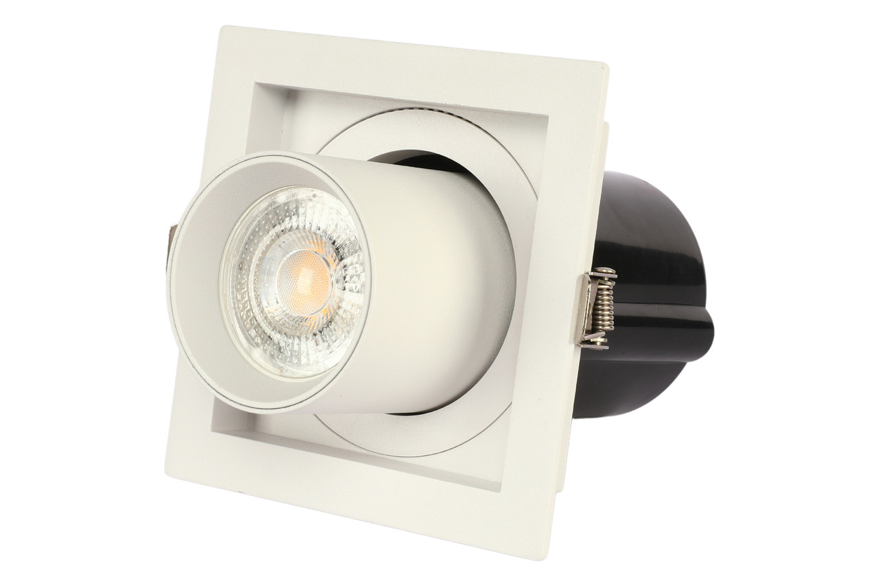 DOWNLIGHT SY7761S GU10 WHITE 115x115x145 (TEKLED)