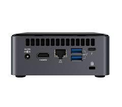 Intel NUC 10 Performance kit NUC10i7FNHN with Intel Core i7-10710U, M.2 and 2.5" Drive, HDMI 2.0a; USB-C