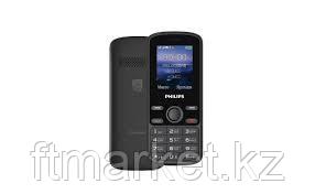 Philips Xenium E111 ұялы телефоны қара, фото 1