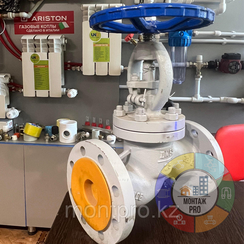 Вентиль стальной фланцевый запорный 15с22нж Ду 32 Ру 25, фото 1