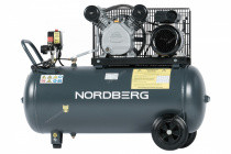 Компрессор поршневой с ременным приводом NORDBERG NCP100/360A, фото 1