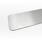 ■Алюкобонд 1мм 1,22х0,61 серебро царапанное для печатии, фото 2