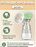 Электрический молокоотсос аккумуляторный, режим массажа, лактации RH-289, фото 11