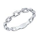 Кольцо из серебра SOKOLOV 94013707 серебро с родием, фото 4