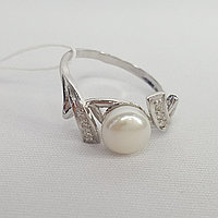 Кольцо из серебра с фианитом Красная Пресня 23310846Д