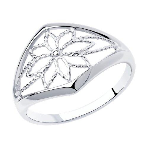 Кольцо из серебра Diamant 94-110-00765-1 серебро с родием