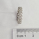 Кольцо из серебра с фианитами SOKOLOV 94013720 серебро с родием, фото 4