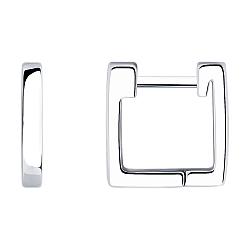 Серьги из серебра SOKOLOV 94025886 серебро с родием коллекц. SKLV