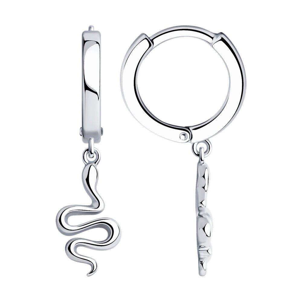 Серьги из серебра  94025869  коллекц. SKLV, фото 1