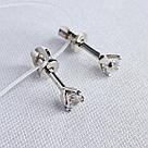 Серьги из серебра фианит Вознесенский 12-0089, фото 5