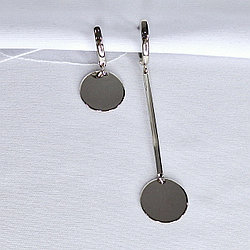 Серьги из серебра с фианитами Красная Пресня 33010822Пл