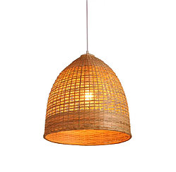 Люстра из ротанга