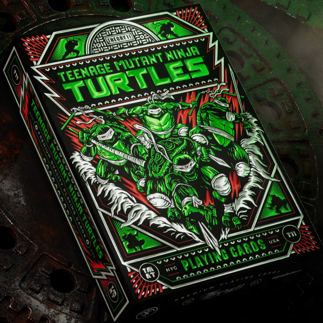 Teenage Mutant Ninja Turtles Playing Cards by theory11